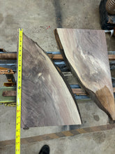 Load image into Gallery viewer, Claro walnut live edge river set
