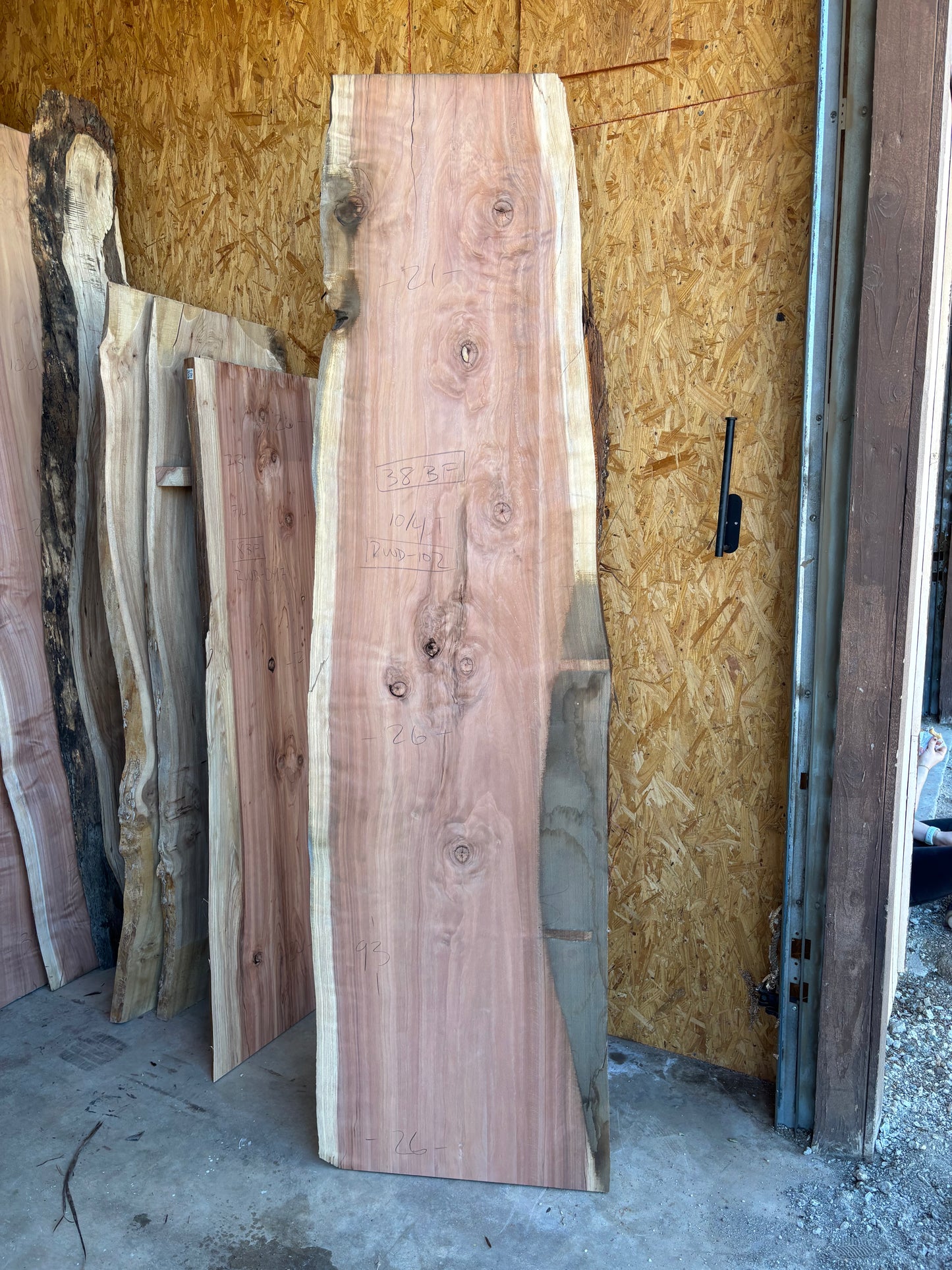 Redwood slab 2A-1