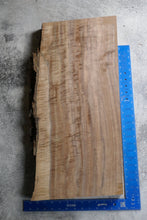 Load image into Gallery viewer, Curly claro walnut billet, live edge 12&quot; x 24&quot; x 7/4&quot; [WB-3]
