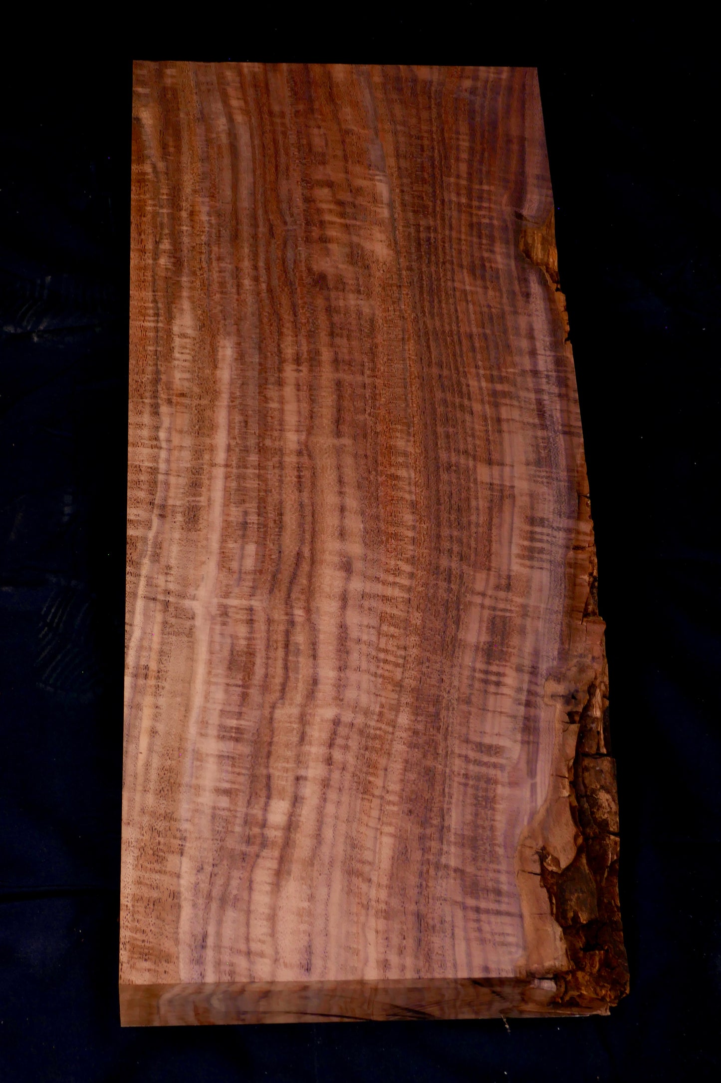 Figured walnut guitar billet, quarter sawn 24" x 10" x 2"